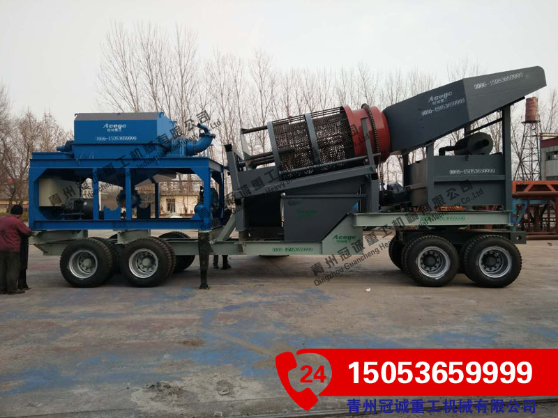 移動(dòng)式金礦重選機(jī)械