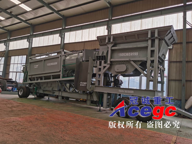 移動(dòng)式原礦尾礦重選車